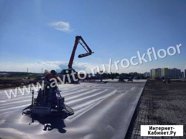 Устройство бетонных полов.Дост-ка песка,аренда JCB Сосновый Бор - изображение 1