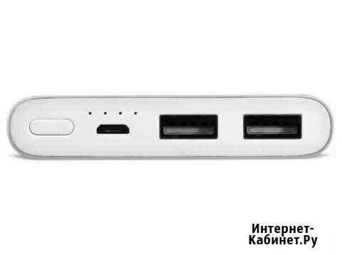 Пауэрбанк Xiaomi Slim 10000mAh оригинал 2usb Краснодар