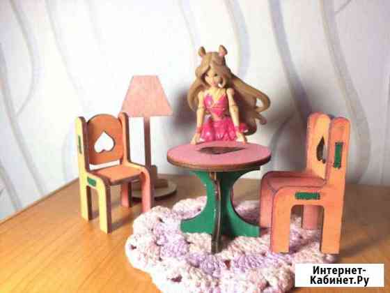 Мебель из дерева (берёза) для кукольных домиков Смоленск