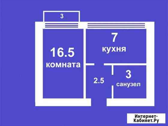 1-к квартира, 32 кв.м., 4/5 эт. Севастополь