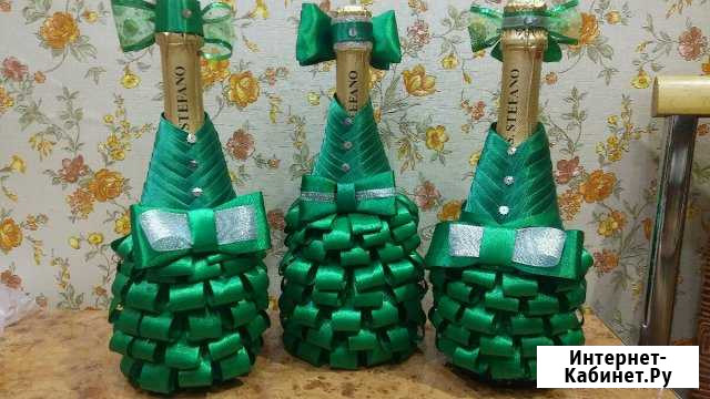 Декор для бутылки шампанского Саранск - изображение 1