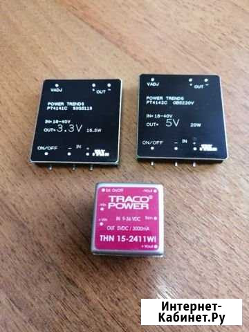 Модули питания Traco THN15, PT4142C, PT4141C Рыбинск - изображение 1