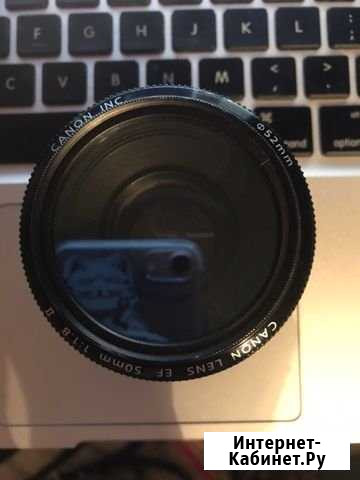 Объектив Canon 50mm f 1.8 Благовещенск - изображение 1