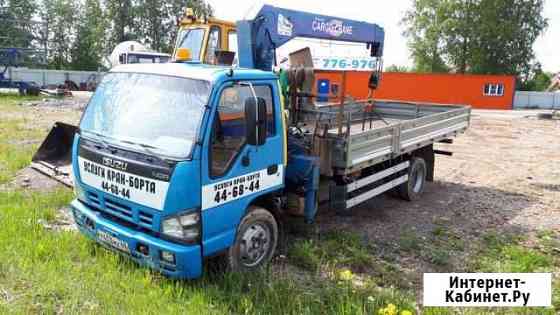 Кран борт, манипулятор кму isuzu NOR 75R. 2008 Киров