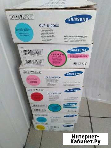 Картриджи серии CLP-510 SAMSUNG Черноголовка - изображение 1
