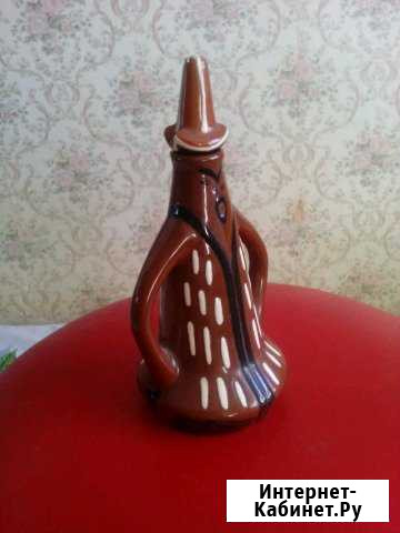 Статуетка-чайничек,70х годов.ретро,графинчик,насто Оренбург - изображение 1
