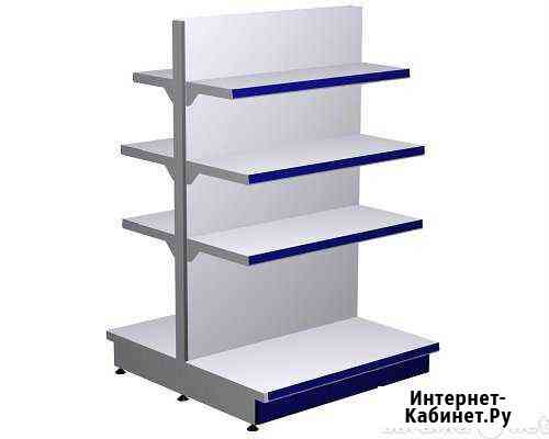 Cтеллаж торговый островной высотой 1.65 м с полкам Черкесск
