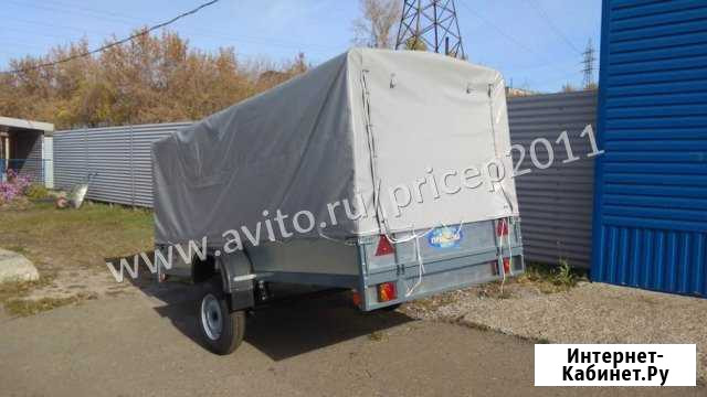 Прицеп для снегохода Б-3.4 с тентом 340х150 новый Кемерово - изображение 1