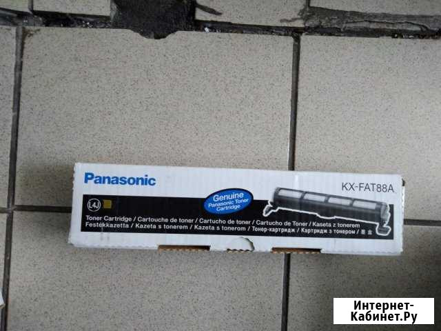 Продается тонер-картридж Panasonic Черноголовка - изображение 1