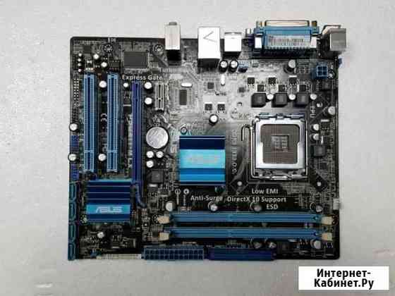 Материнская плата Asus P5G41T-M LX рабочая Новосибирск