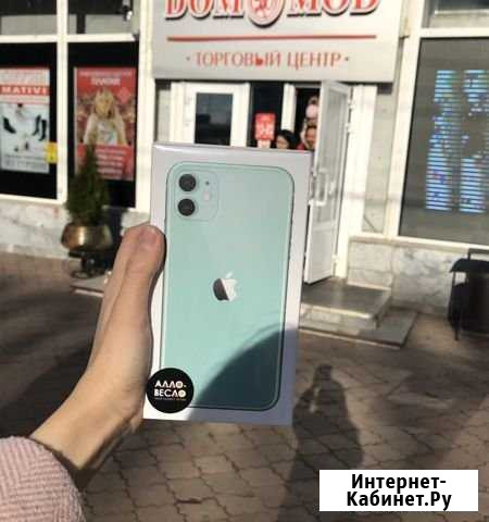 iPhone 11 Green 64 gb Новый в коробке (Дом Мод) Чебоксары - изображение 1