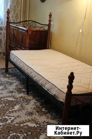 Кровать с резной спинкой 200Х90 (Малайзия) Чита - изображение 1