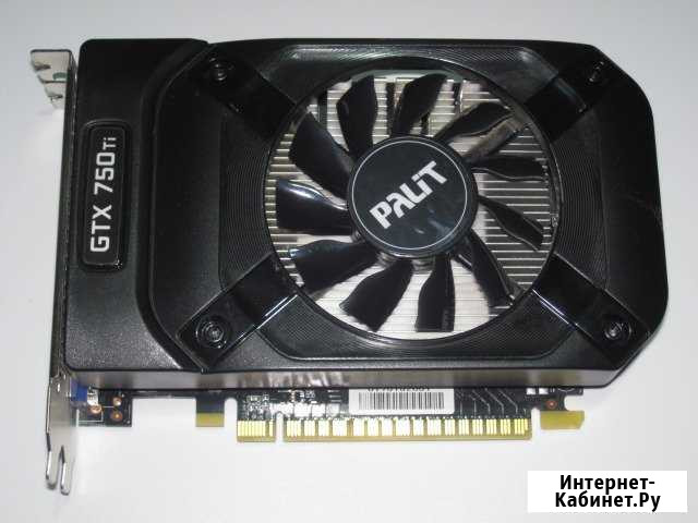 Видеокарта Palit GeForce GTX 750 Storm 2048M gddr5 Знаменск - изображение 1