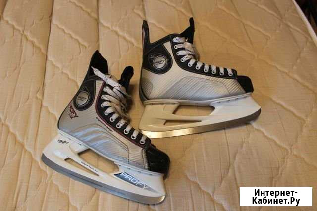 Хоккейные коньки profy LUX Чита - изображение 1