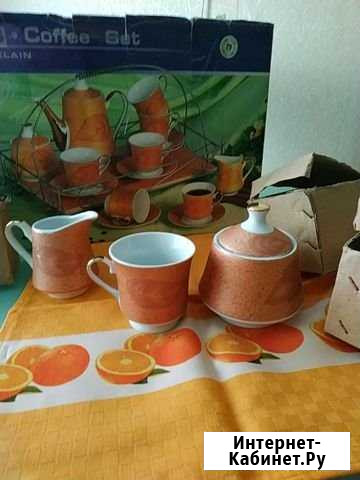 Чайно-кофейный сервиз 18 предметов Липецк - изображение 1