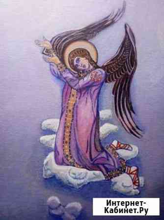 Картина (масло) в рамке Омск