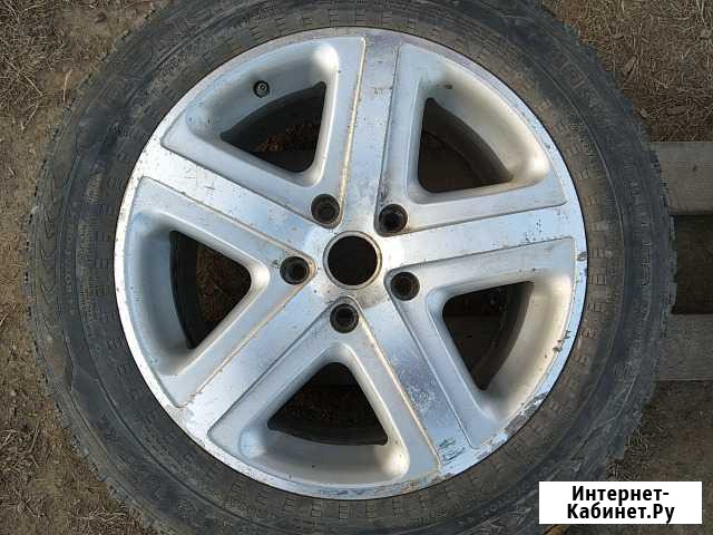 Один оригинальный диск Volkswagen на 18 (5*130) Чита - изображение 1