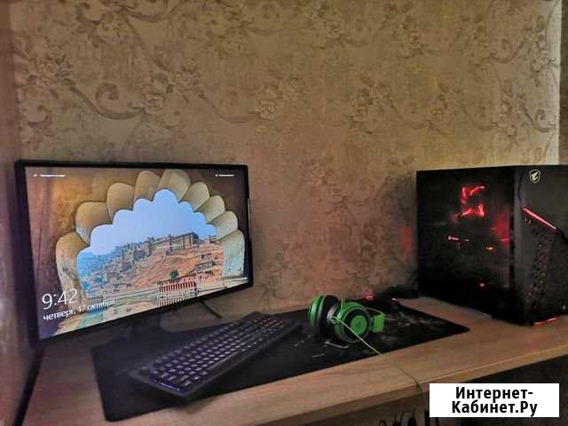 Мощный игровой пк+монитор+клавиатура Московский - изображение 1