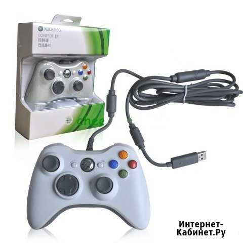 X-Box 360 Controller (China) silver джойстик Ставрополь - изображение 1