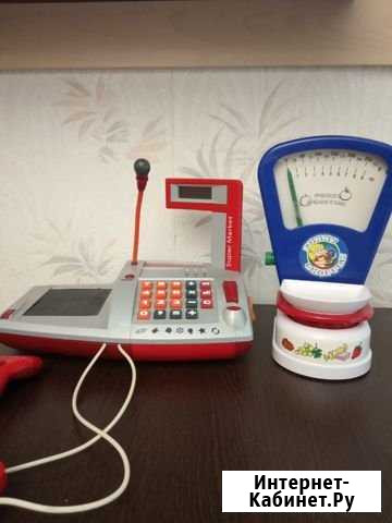 Игрушечные касса и весы Набережные Челны - изображение 1