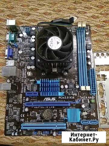 Материнская плата AMD+CPU+FAN Ижевск - изображение 1