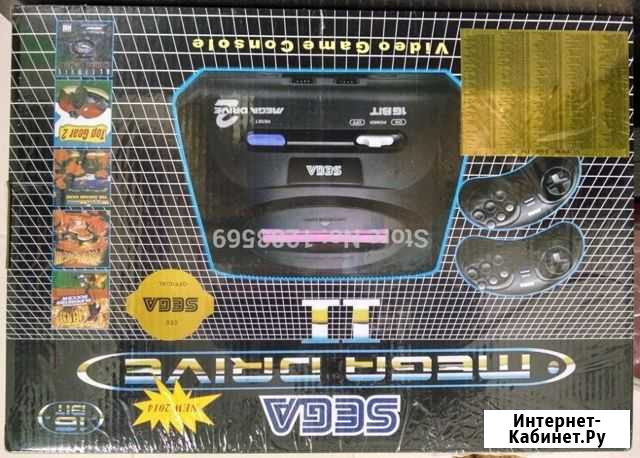 Sega mega drive 2 (368-IN-1) Красноярск - изображение 1