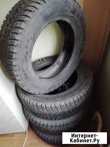 Зимние шины б/у 1956515 Michelin Ice North 3 Выборг - изображение 1