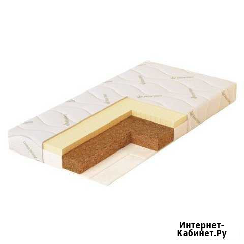 Матрас в кроватку Plitex Aloe vera Nature 119х60х1 Краснодар - изображение 1