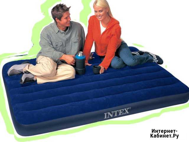 Матрас надувной Intex 99х191х22 Обнинск - изображение 1