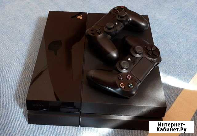 Play Station 4, 2 геймпада и 25+ игр Липецк - изображение 1