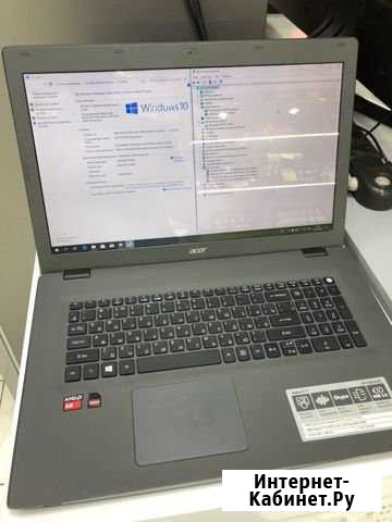 Ноутбук Acer Aspire E17 Жуковский - изображение 1