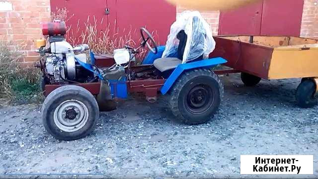 Трактор самодельный с прицепом Тюмень - изображение 1