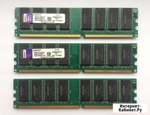 Kingston DDR 400 1Гб, в отличном состоянии Орехово-Зуево - изображение 1