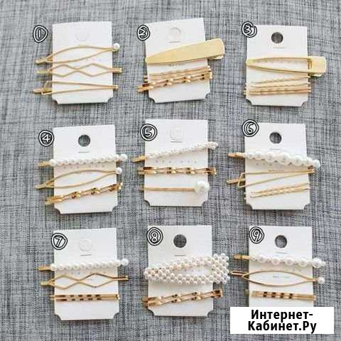 Жемчужные наборы заколочек,новые Иркутск - изображение 1