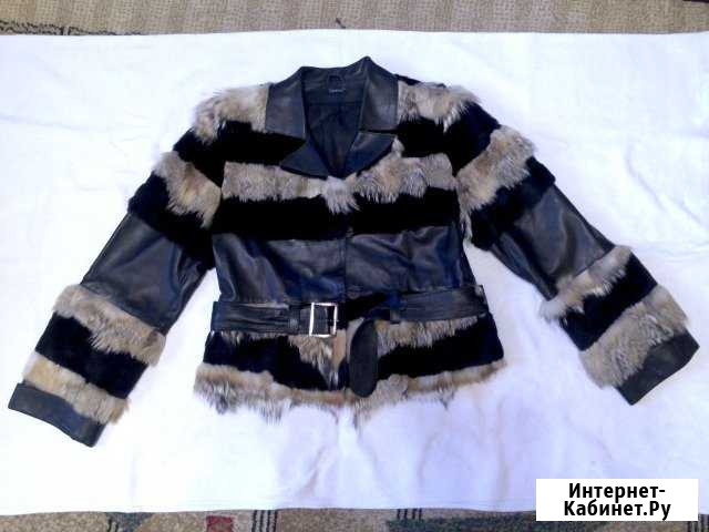Продам куртку кожаную д/ с Чита - изображение 1
