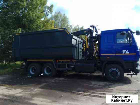 Ломовоз Металловоз на маз 6312C5 с кму VM10L74M Москва