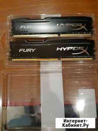 Kingston HyperX fury Black Series 16 гб Аксай
