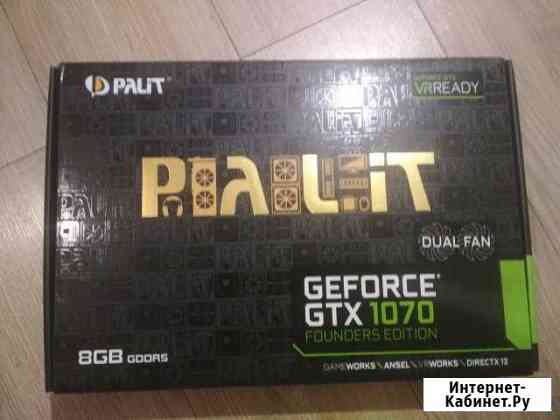 Видеокарта palit geforce GTX 1070 8GB Красноярск