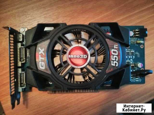 Nvidia GeForce GTX 550 Ti 1Гб Ижевск - изображение 1
