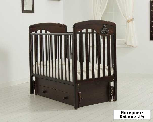 Детская кроватка Гандылян Джулия Бабочка К-2002-24 Краснодар - изображение 1