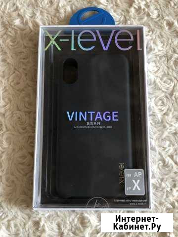 Чехол кожаный iPhone X / Xs Новый Тольятти - изображение 1