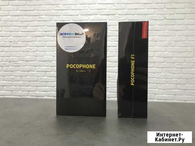 Xiaomi Pocophone F1 + Рассрочка Гарантия Тюмень - изображение 1