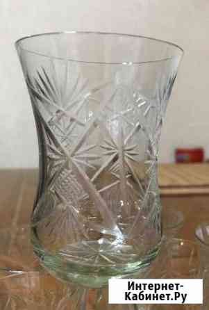 Стаканы чайные резные125мл СССР Пенза