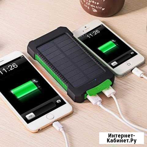 Solar Power Bank 20000 mAh - на солнечной батарее Ростов-на-Дону - изображение 1