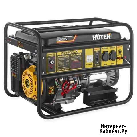 Бензиновый генератор huter DY6500LX Ижевск - изображение 1