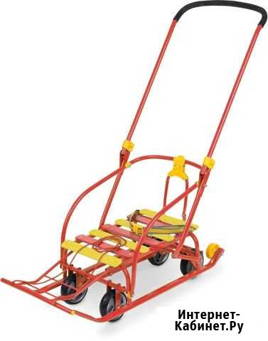 Санки новые «Nikki 3» (складные) 3 цвета Иваново - изображение 1