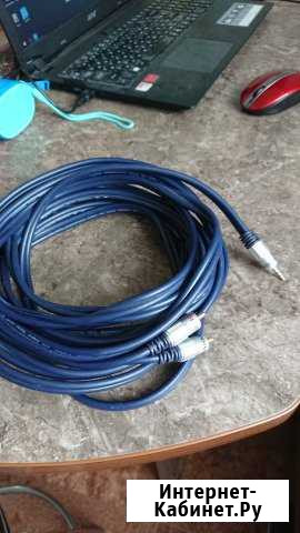 3.5 Jack - 2xRCA 7 метров Обнинск - изображение 1