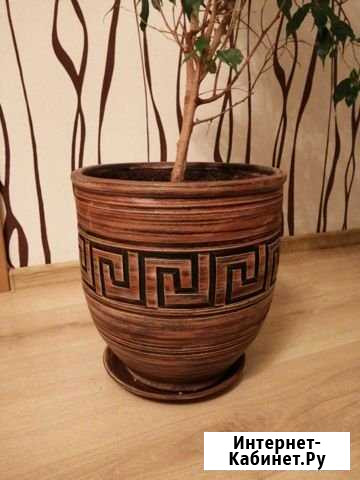 Кашпо, керамика, 31*32см Архангельск - изображение 1