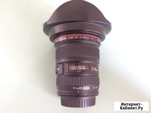 Canon EF 17-40 mm f/4 L USM от ширика до портрета Волгоград - изображение 1