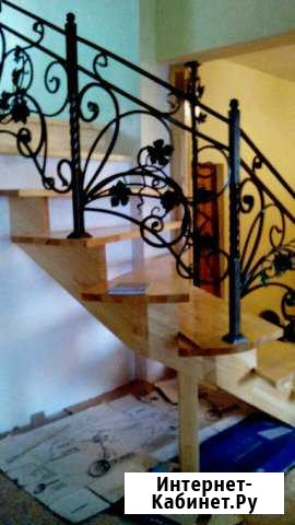 Лестницы из массива сосны и т.д Казань - изображение 1